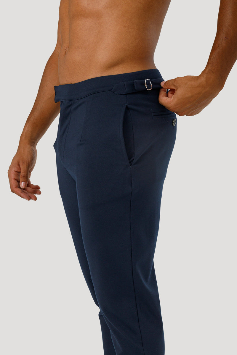 Calça Alfaiataria Amalfi Azul Marinho