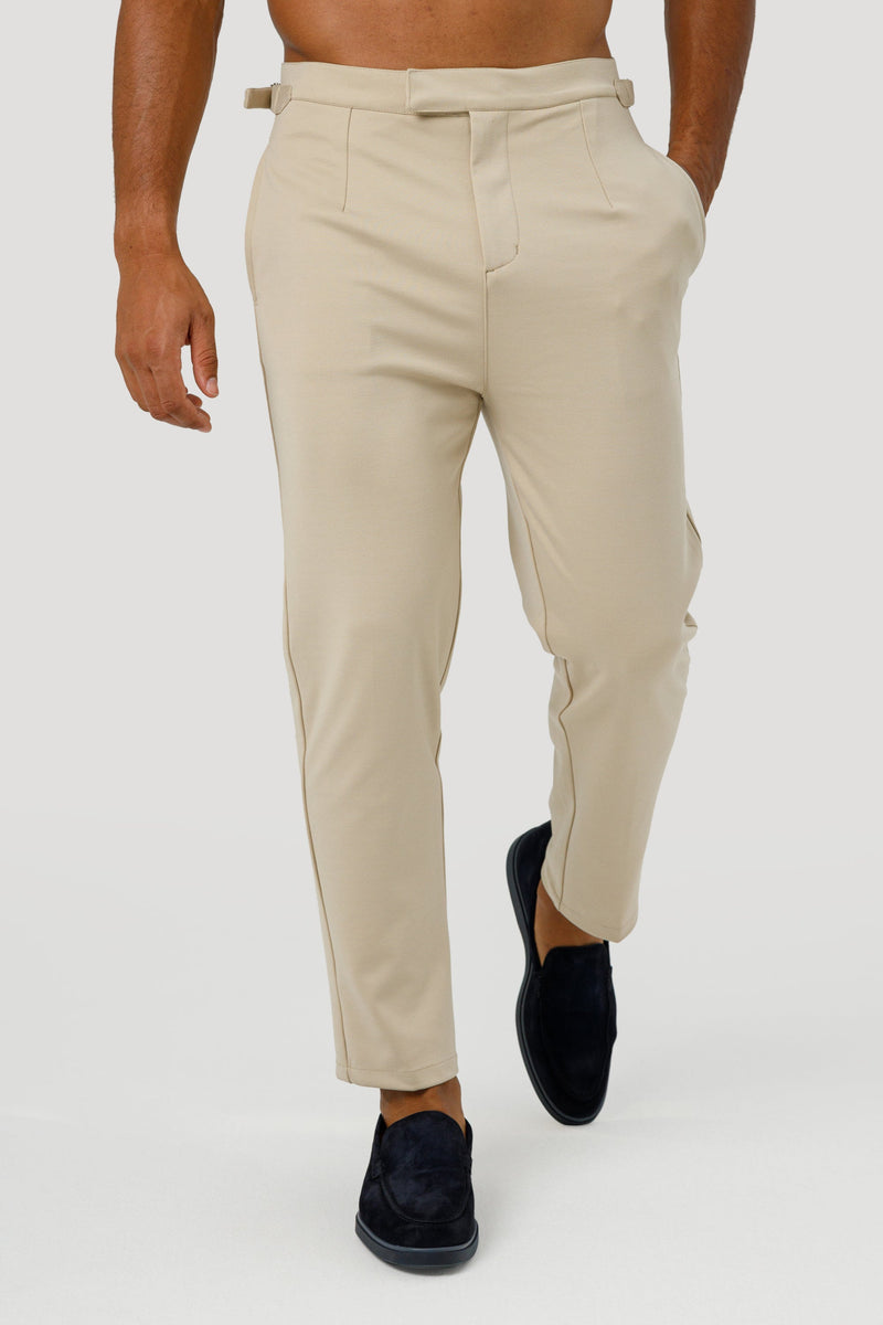 Calça Alfaiataria Ecensse Amalfi Caqui