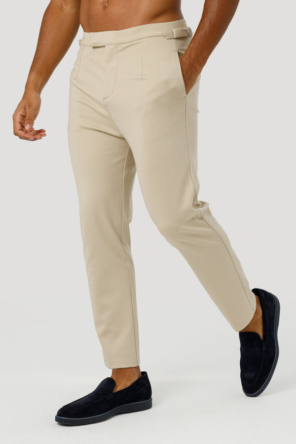 Calça Alfaiataria Ecensse Amalfi Caqui