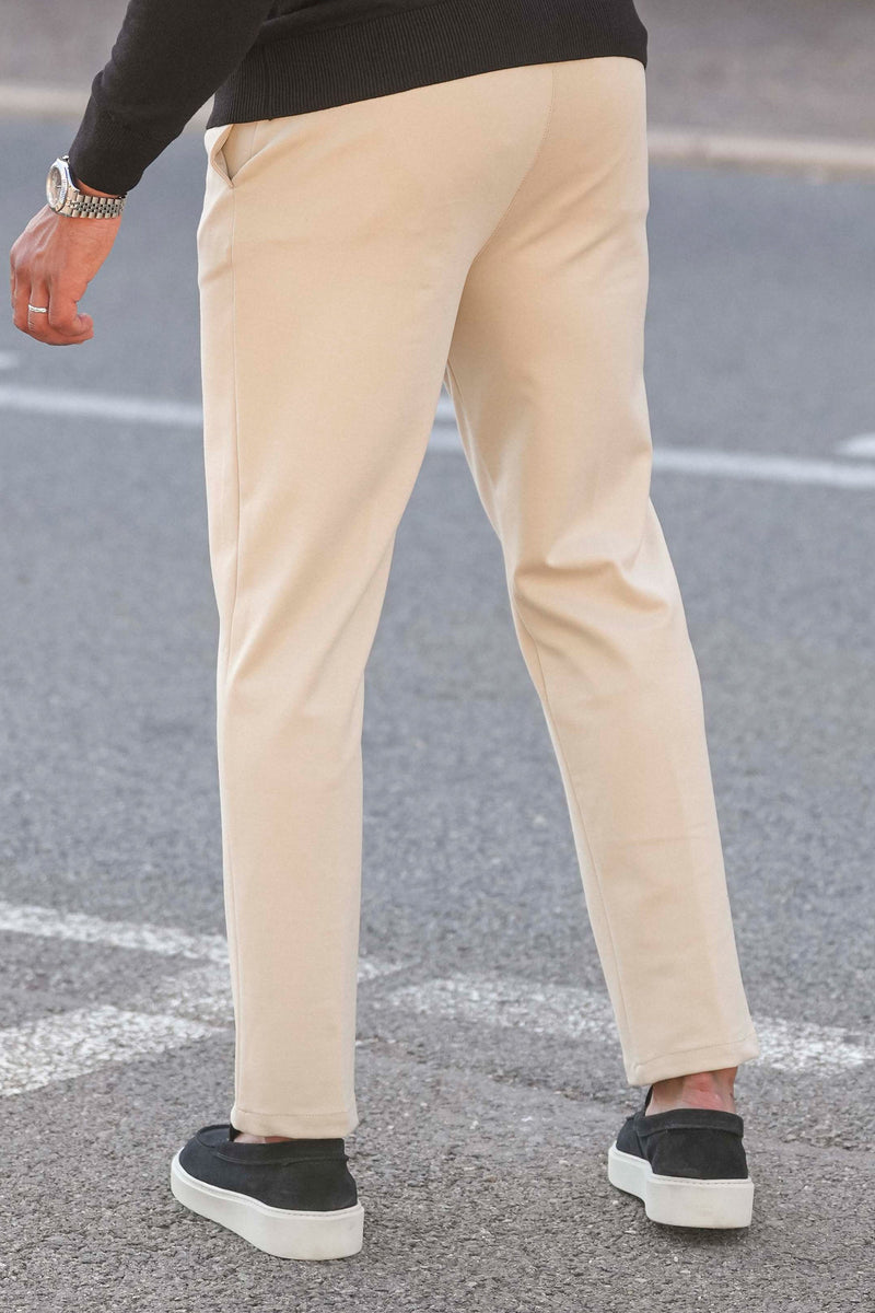 Calça Alfaiataria Ecensse Amalfi Caqui