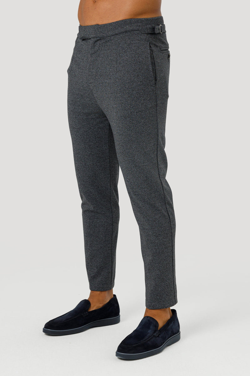 Calça Alfaiataria Ecensse Amalfi Cinza Chumbo